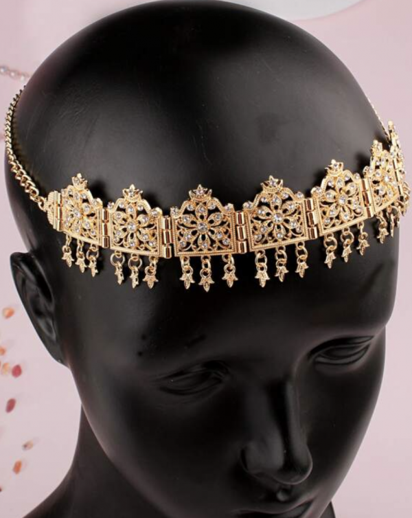 BIJOUX DE TETE ORIENTALE I DOREE – Image 3